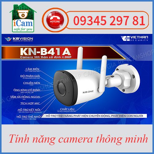 Camera thong minh KBONE KN B41A 4M