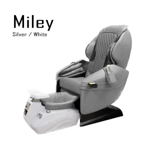 pedicure-chair-miley-silver-Silver-white