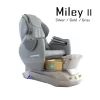 pedicure-chair-miley-II-silver-gold-Gray